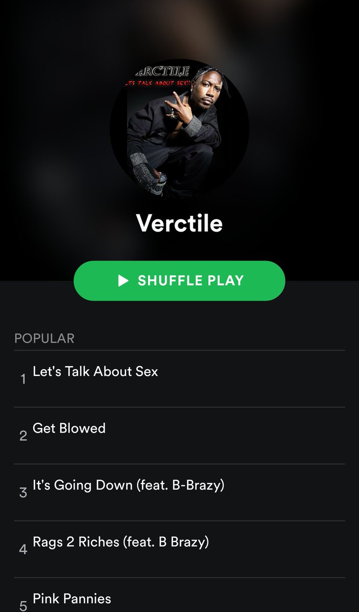 TGainesGlobal's tweet photo. Make sure to add #Verctile into your @Spotify playlist! You won't be disappointed #UOM @only1verctile https://t.co/AHgpKNhCrV