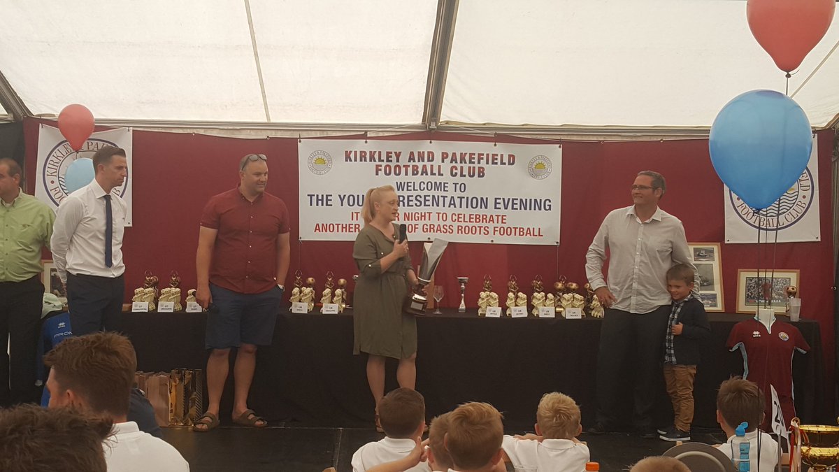 kpminiroyals's tweet photo. Clive Craft award...
Well deserved Fiona Peat and Mark Lansdale https://t.co/JPW37KTUq7