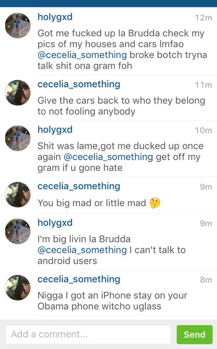 Bruh this ugly nigga tried it 😴😂😂😭💀😩 https://t.co/kyt3452YTs<a href="/tag/nationallazyday"class="tags"><span>#nationallazyday</span></a>