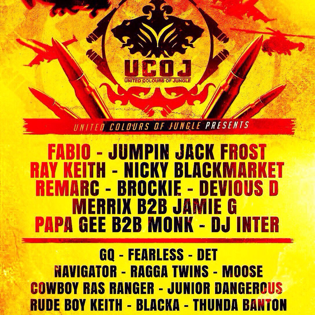 Navi4Real's tweet photo. @UTDCOLOURS OF JUNGLE - 8th July TICKETS SELLING FAST 
grab yours here > https://t.co/Uk9P6xFp5g or call 07989135825 https://t.co/TRZwQwjMDK