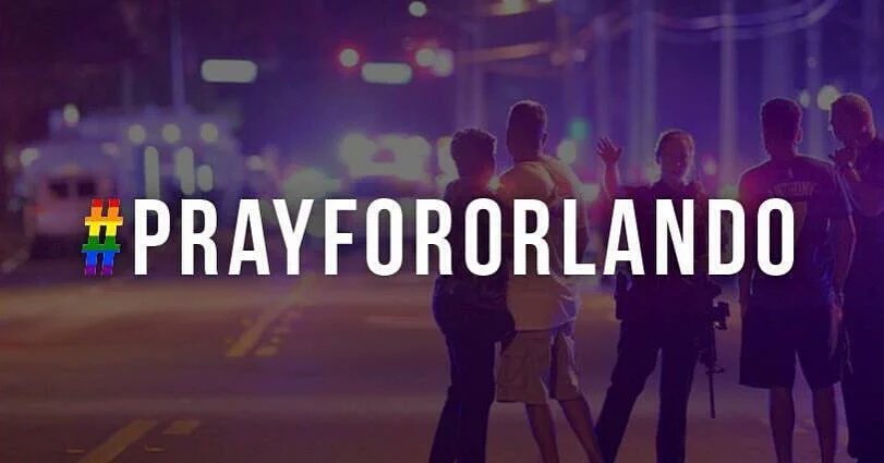 Muy triste por lo sucedido en #Orlando. Un abrazo muy fuerte a todas las familias de las víctimas. #NoMásViolencia