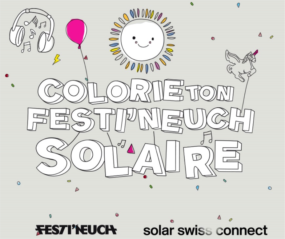 SolarSwiss's tweet photo. (2/2) Nous y sommes! Venez colorier votre @festineuch solaire! 
#SmallTownBigSun #solaire @CSEMInfo https://t.co/ymX3GsfkS0