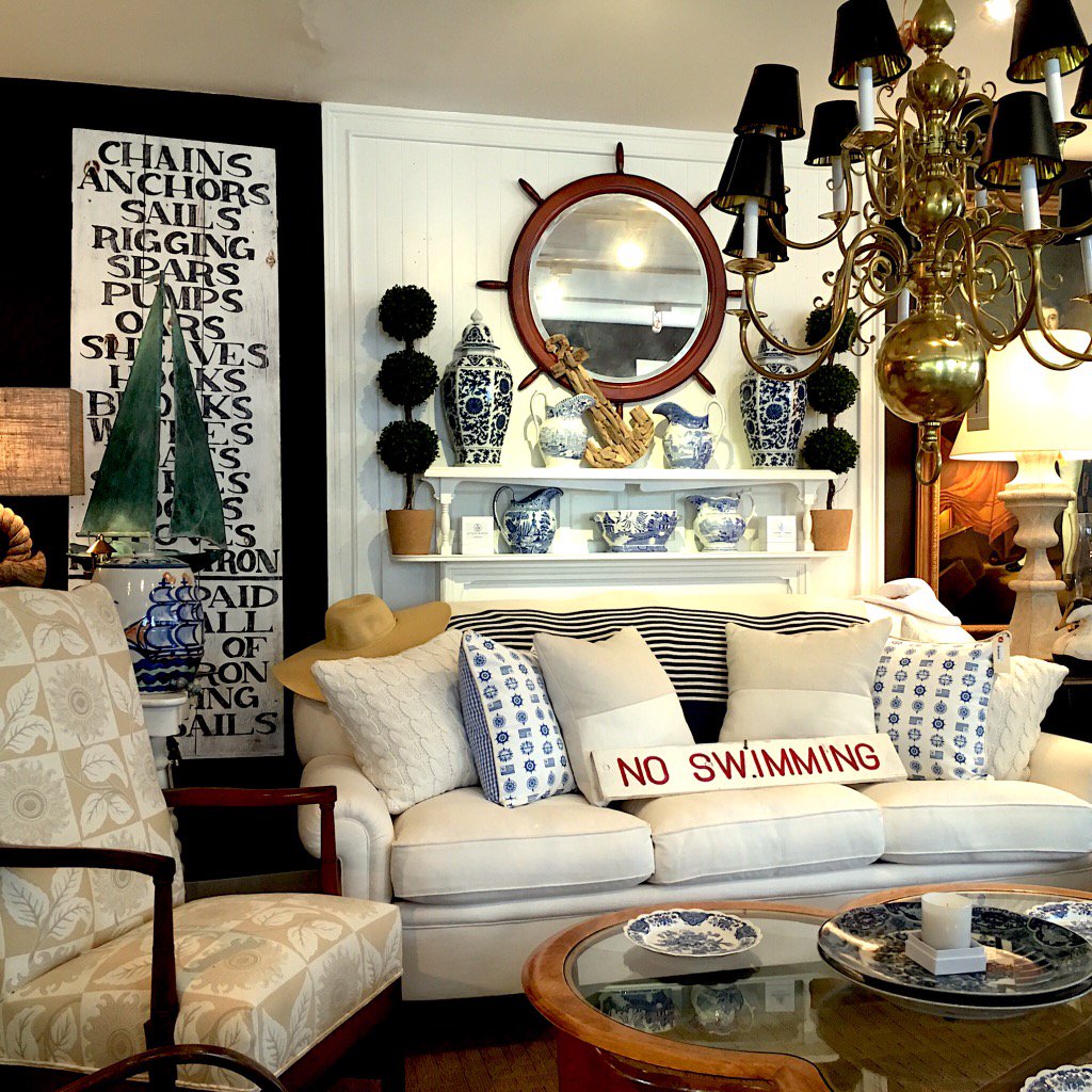 #InstaSize. In full swing.  The ANTHONY⚓️BARATTA Shop. Westhampton Beach.