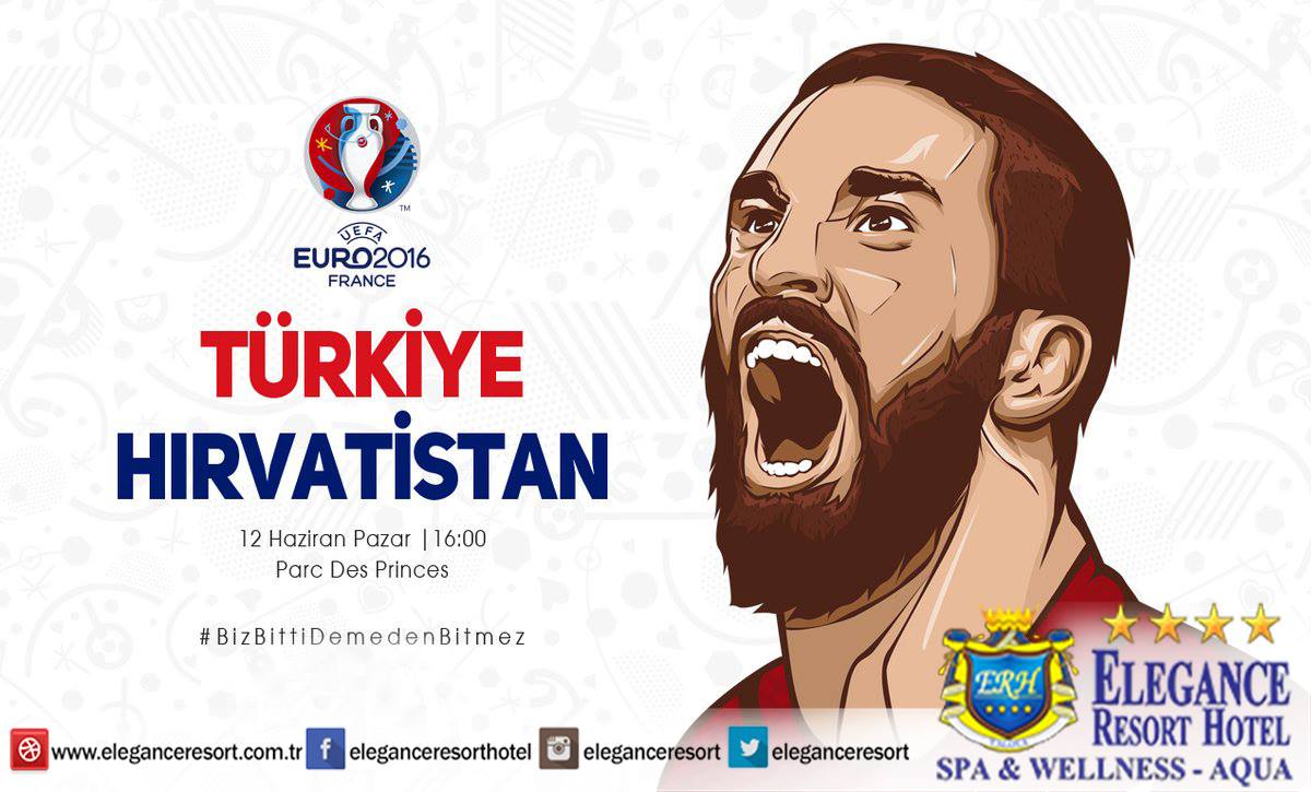 Milli takımımıza Euro 2016'da başarılar dileriz!
#Euro2016 #Turks #Turkey #TürkMilliTakımı #EleganceResotHotel