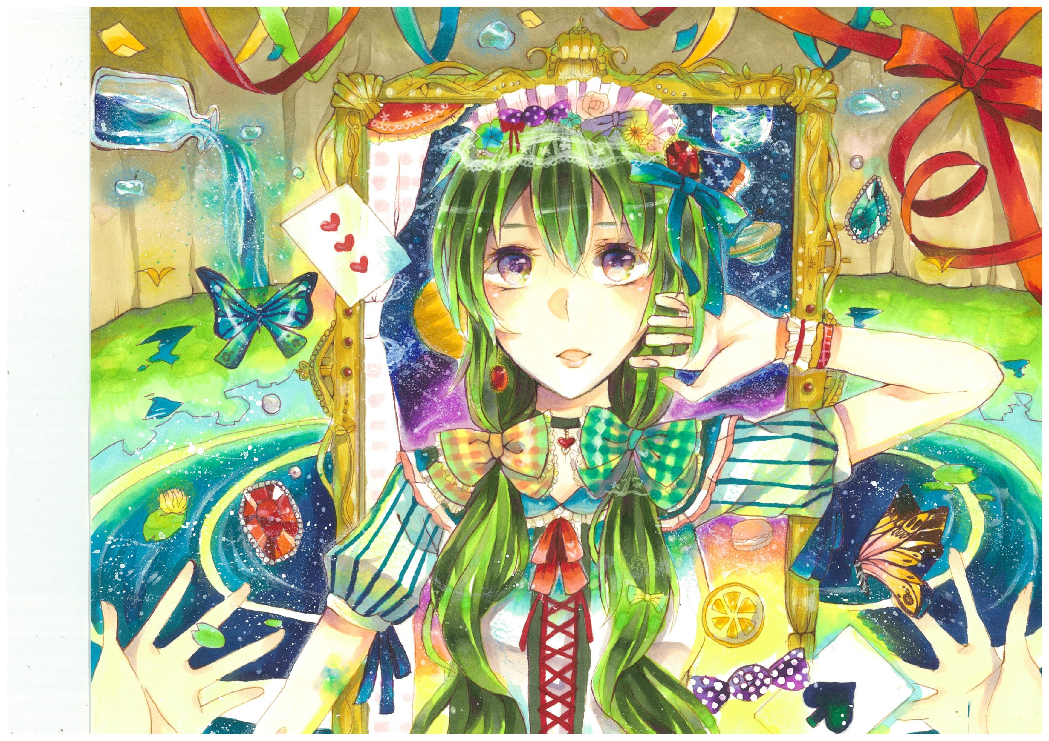 美術デザイン進学 イラコン Twitterren 中学生 高校生イラストコンテスト16 In さいたま 入賞5作品を発表 テーマは プレゼント 最優秀賞は越生高校 届け 優秀賞は川口市立八幡木中学校 溢れるように つづく T Co Sojlf195jm Twitter