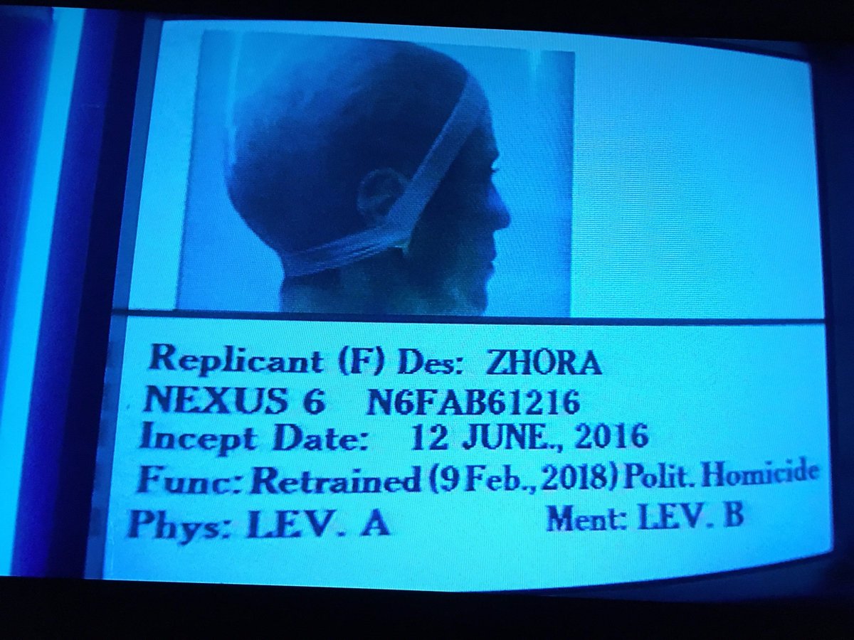 cinemassacre on Twitter: "Today, another Nexus 6 replicant is activated