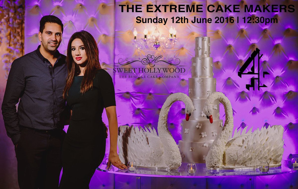 #extremecakemakers #theextremecakemakers #sweethollywood #swanweddingcakes