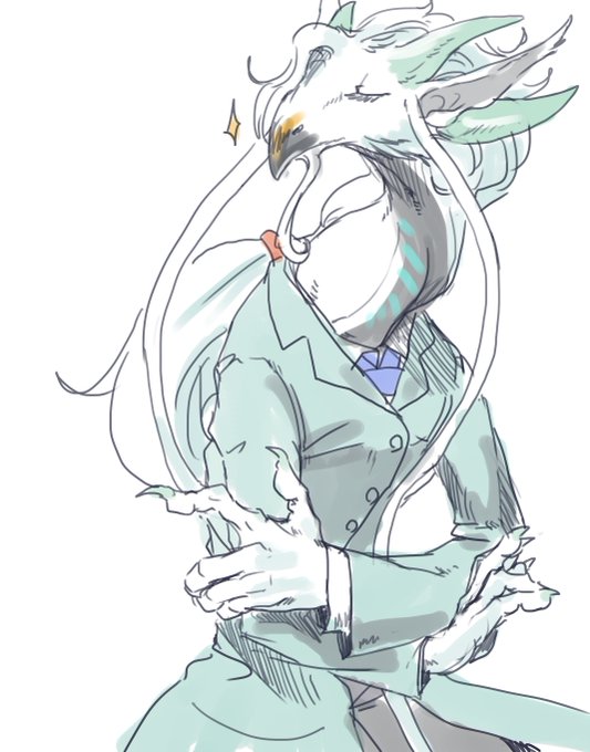 竜人のtwitterイラスト検索結果 古い順