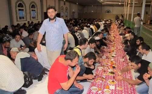Iftar in Russia. Masha Allah!! #Ramadan
