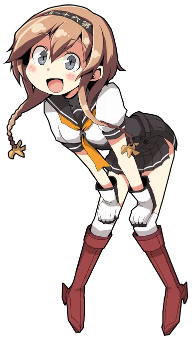 今週のアイコンは艦隊これくしょんの照月さんです 