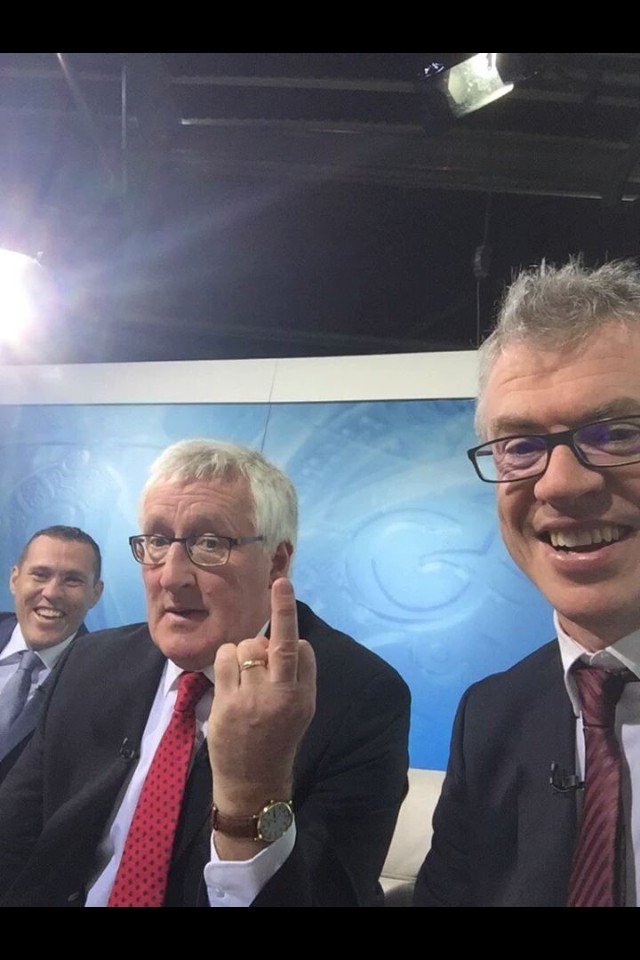 ainebarrett_'s tweet photo. Best thing I've seen all day. All hail Pat Spillane ❤️ @TheSundayGame https://t.co/en1QD0W8f0