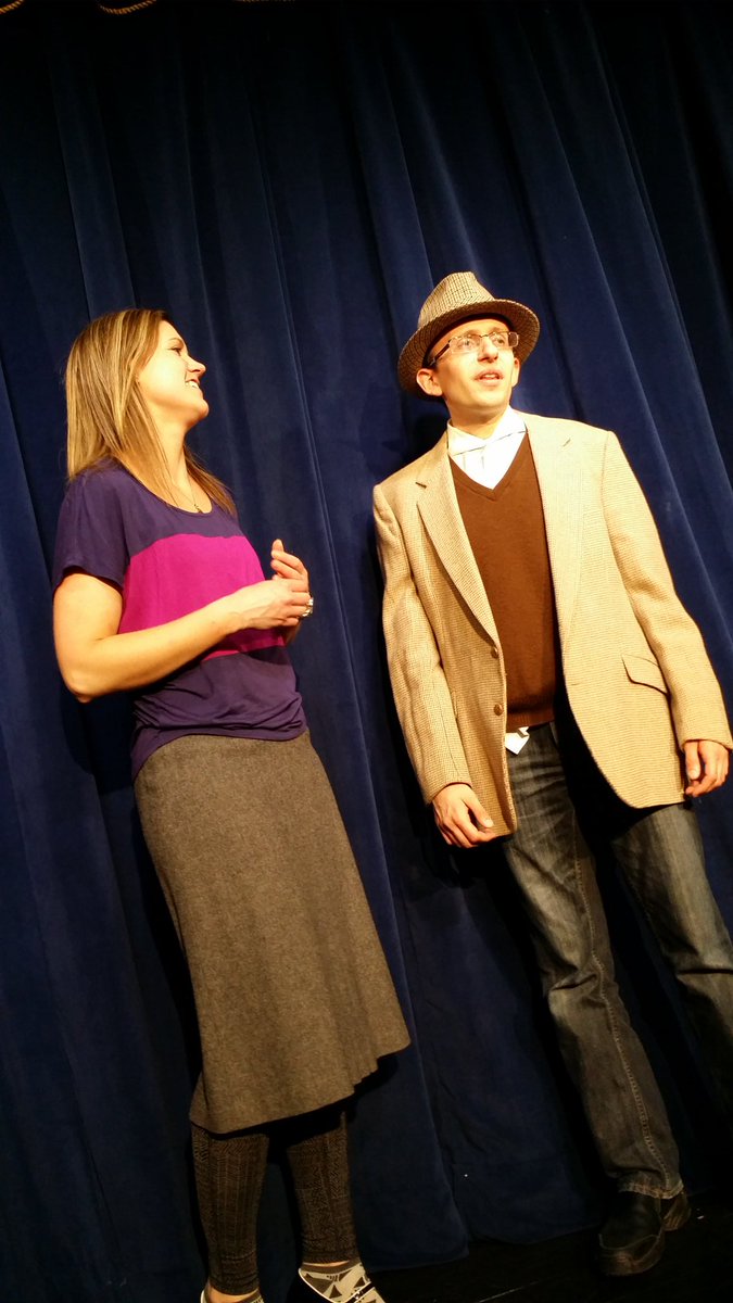 SmcoLilTheatre's tweet photo. Still a few seats left for today's performance of the hilarious #SLT39Steps! 519-426-7620 for tickets #theatre https://t.co/W9OApiv0bc