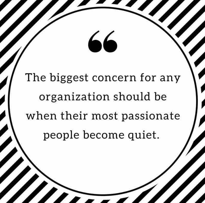 Have too many just gotten quiet? Is that why nothing changes? #tvdsb #TooQuiet #PassionGone #DissentersNotAllowed