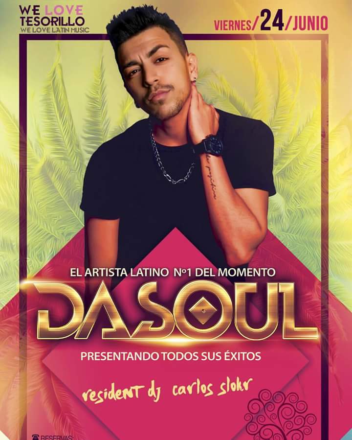 AlexUtrera21's tweet image. 🔶El artista LATINO nº1 🔶📀DASOUL 🎤📢 en directo presentando todos sus Exitos! 📱689715349 @DasoulOficial