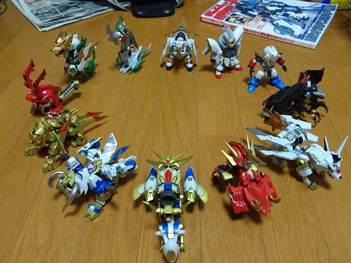 スモコ 干支の鎧衣もあと二つで完成かぁ 長いなぁ本当に W