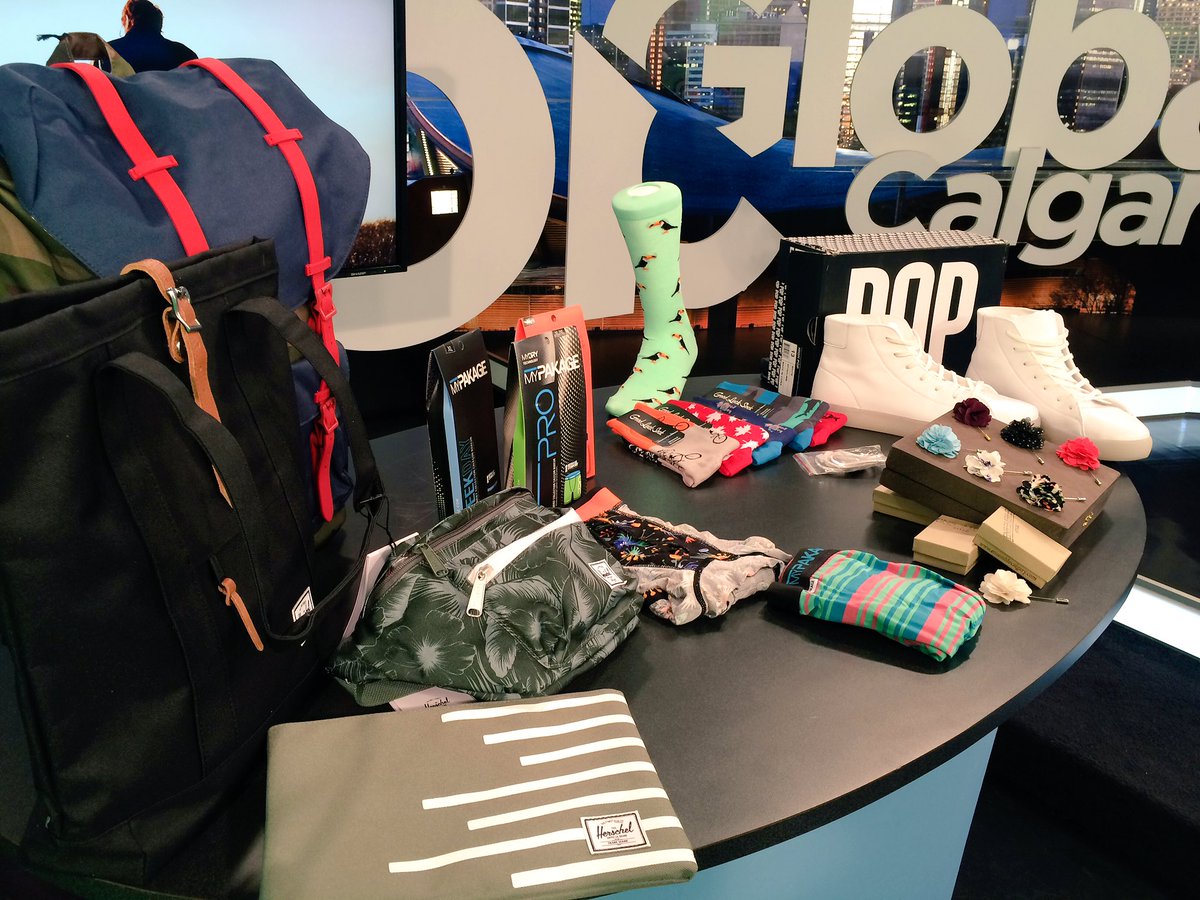 Catch me on <a href="/GlobalCalgary/">Global Calgary</a> at 8:25am sharing some pretty awesome Canadian designed wearables for him!