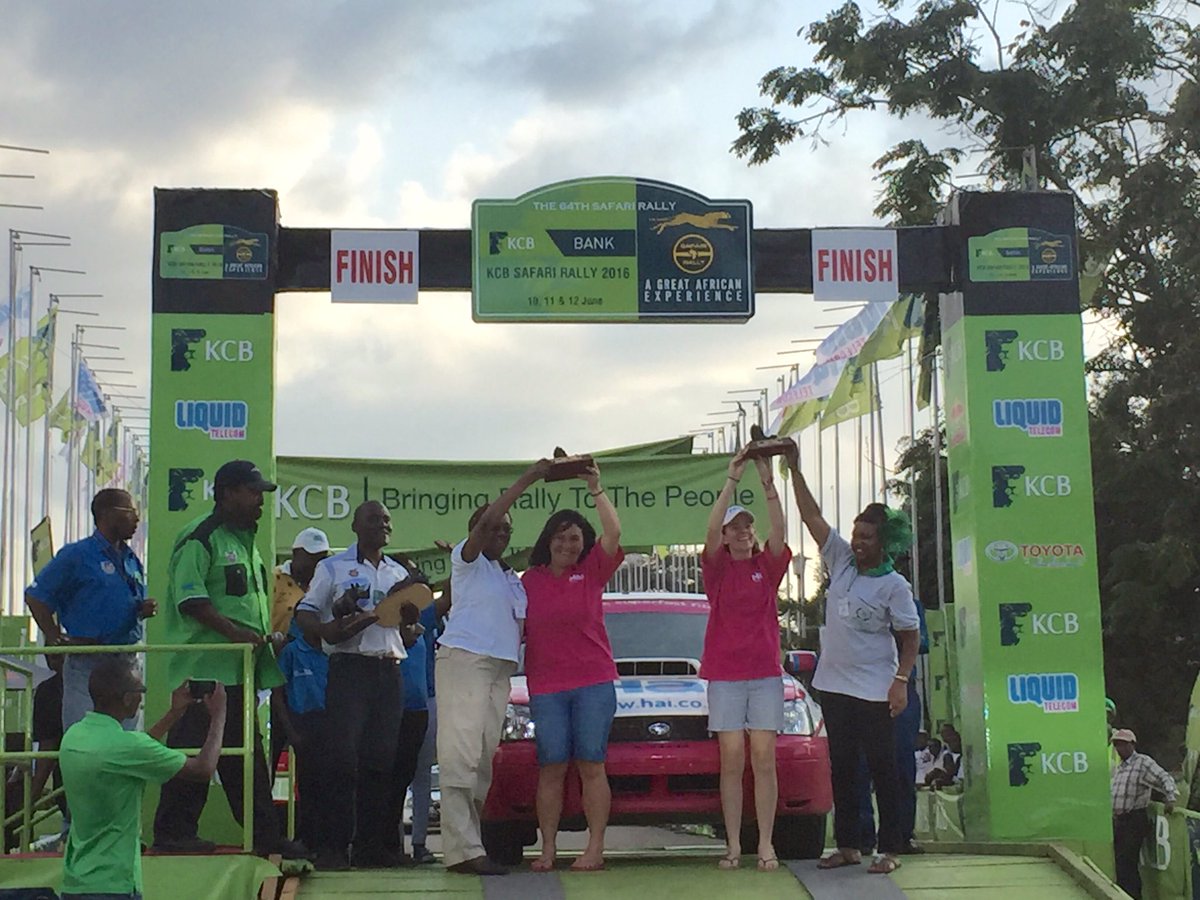 Amazing result from <a href="/rallychixkenya/">Rally Chix</a> <a href="/LiquidMSKenya/">Liquid Motor Sport K</a> 11th o/a #KCBSafariRally <a href="/KCBGroup/">KCB Group Plc</a> @D2BDofficial <a href="/Susie_Wolff/">Susie Wolff</a>