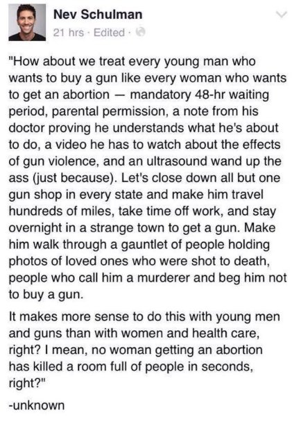 Nev Schulman's prior words on gun laws #GunControlNow #PrayForOrlando