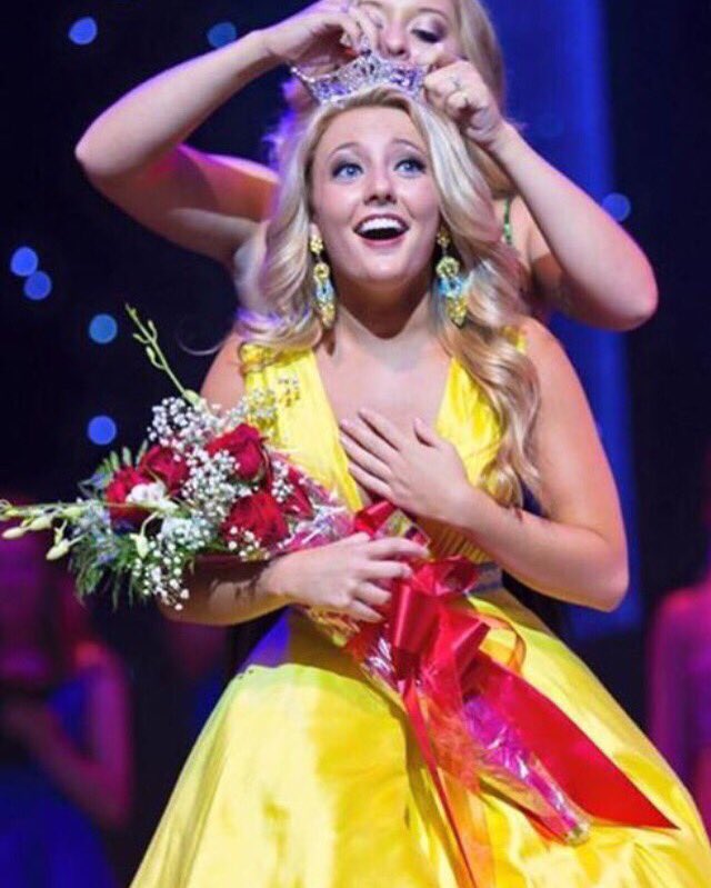CycloneDT's tweet photo. Congrats to our very own Iowa State Dance Team member @misskellykoch on winning Miss Iowa last night! https://t.co/Vkijt1OO6L