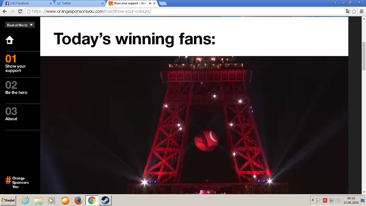 you are the real stars #OrangeSponsorsYou  #TUR