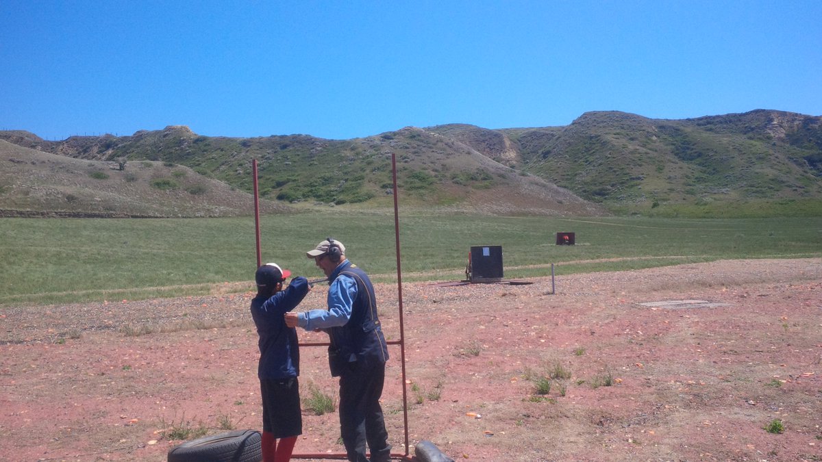 Merchants25's tweet image. Blasting some clay pigeons at the Lethbridge Fish &amp;amp; Game shooting range.  #greatinstruction.