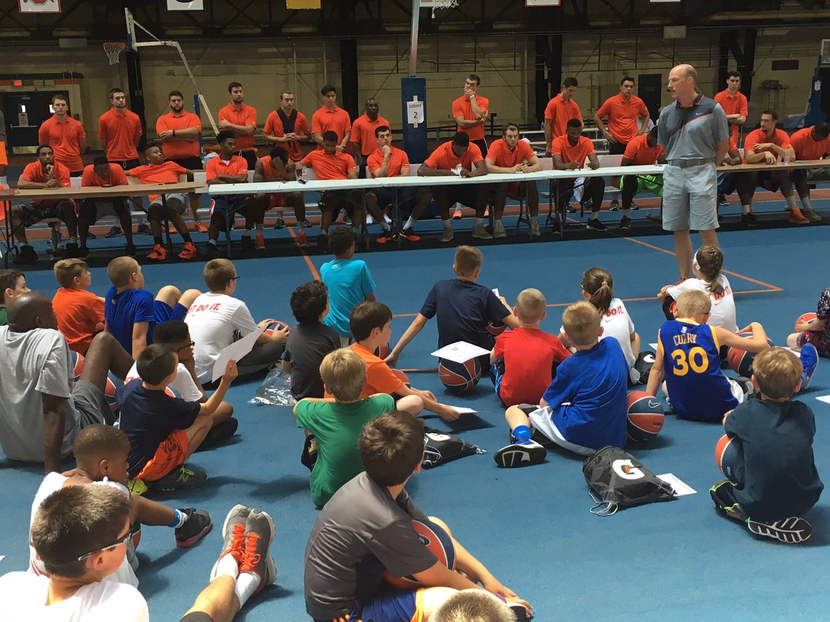 Closing #Illini Camp #2! Great group to kick off the summer for @IlliniMBB. Next one starts tomorrow. 🏀