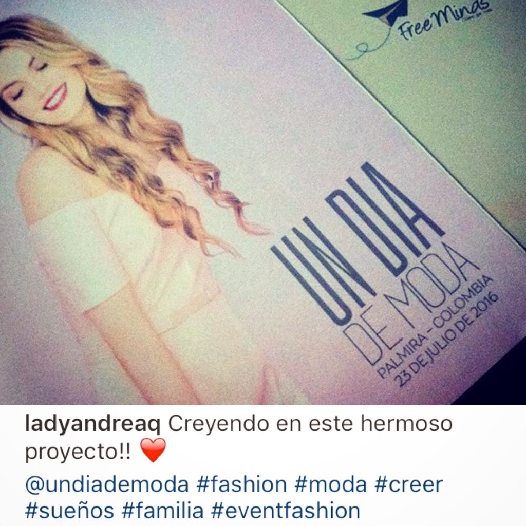 UnDiadeModa's tweet photo. Mas personas se unen a nosotros. Gracias @freeminds3 @ladyandreaq #udm #undiademoda #diseño #moda #gas hipo https://t.co/wyNW9Nxb3h