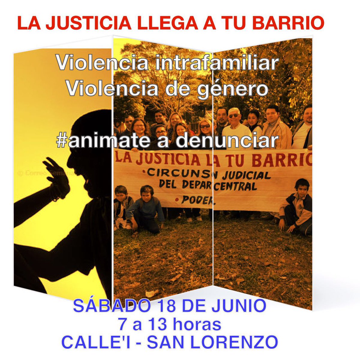 Te esperamos #circunscripciónjudicialcentral #lajusticiallegaatubarrio