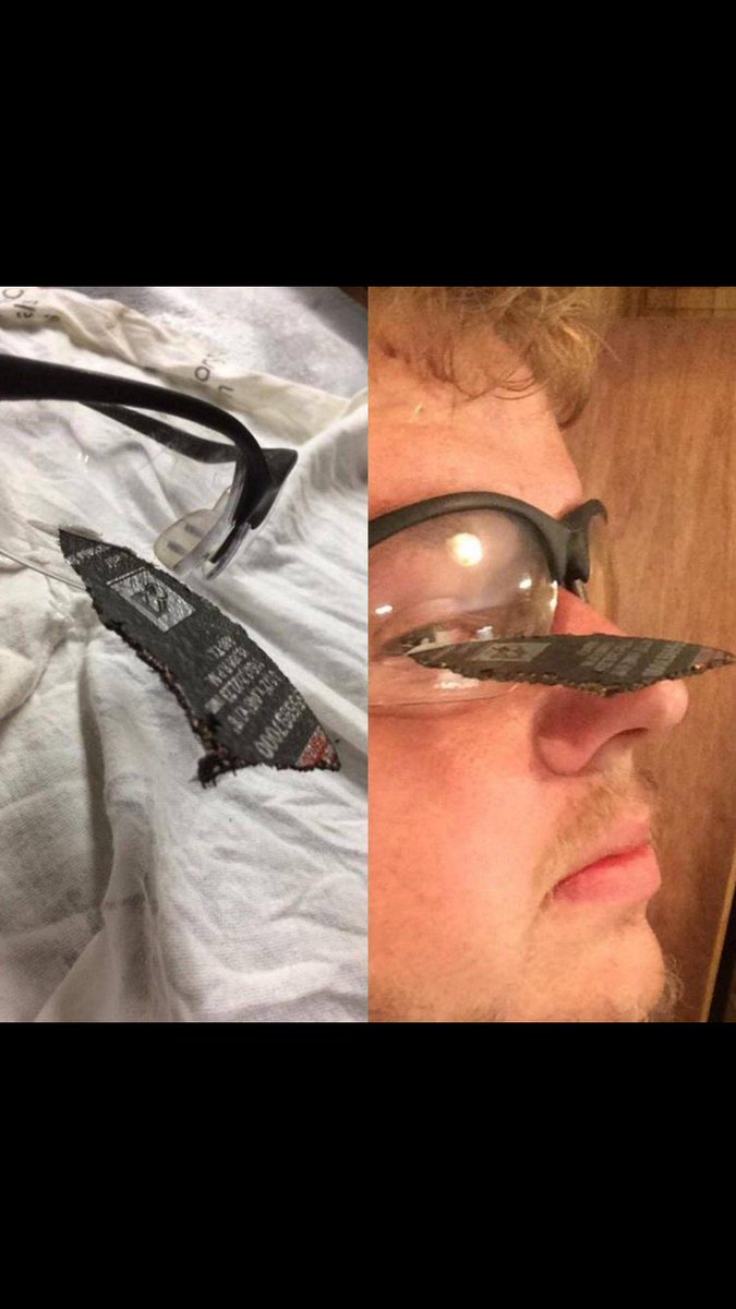 GeoThermLtd's tweet image. Found this picture on the web. This is why you wear eye protection / any kind of PPE #healthandsafety