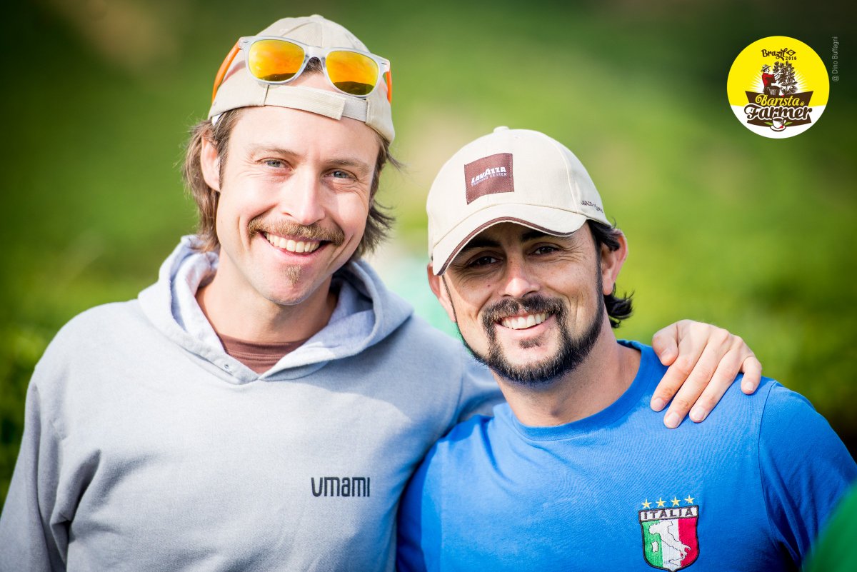Barista_farmer's tweet photo. Hi Barista&amp;Farmer baristas! Do you remember our amazing days in Lambarì, Brazil? 😊 #coffee @andrejgodina @Polkazar77 https://t.co/3TaukIeG6t
