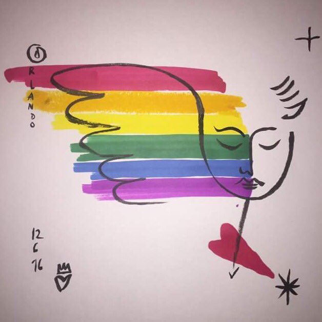 ThomasSotto's tweet photo. La barbarie n'a décidément pas de frontières. Ils ont nos larmes mais n'auront jamais nos cœurs. #Orlando #Debout https://t.co/152wWSDbwO
