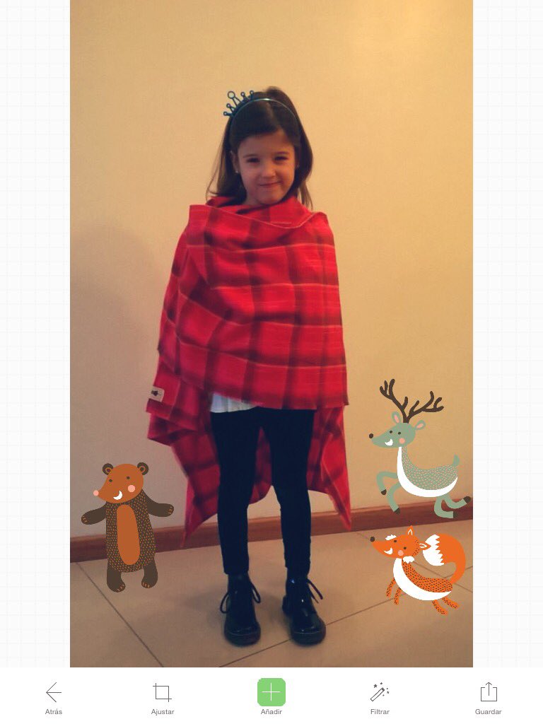 mantarrayaok's tweet image. #MiniMantaRraya #MantaNiño #poncho 👧🏽👑❤️