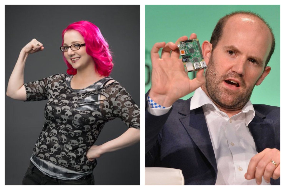 Soc_WR's tweet photo. rabid_inventor: RT PFreakers: EbenUpton adafruit Great week for tech on both sides of the globe. Honours for #Eben… https://t.co/8S584hPQS2