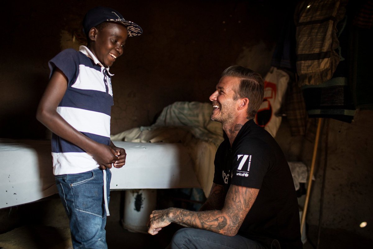 "I am speaking out for these children to make sure they are not forgotten." David #Beckham7 on visit to #Swaziland