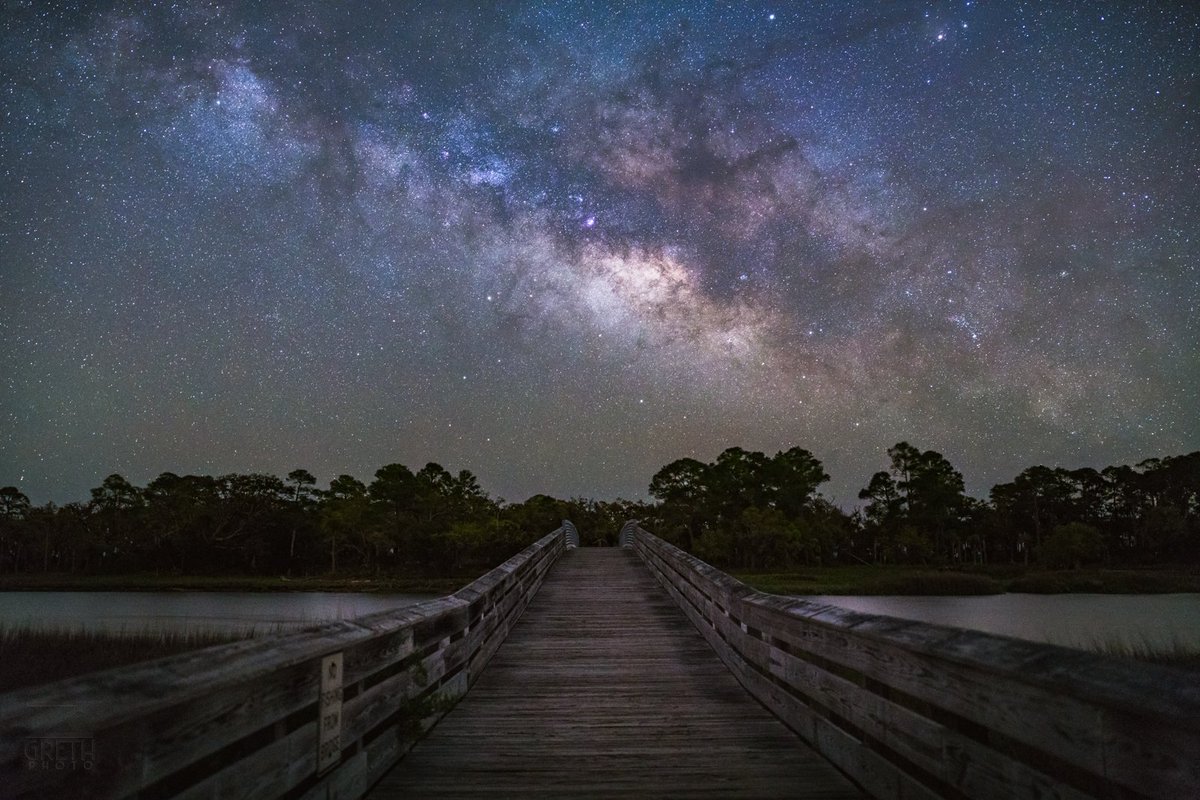 zgreth's tweet photo. "Follow Me", bridge over the lagoon where the Vietnam scenes from Forrest Gump were filmed https://t.co/LBp71qwC8U https://t.co/lmhA26TkFF