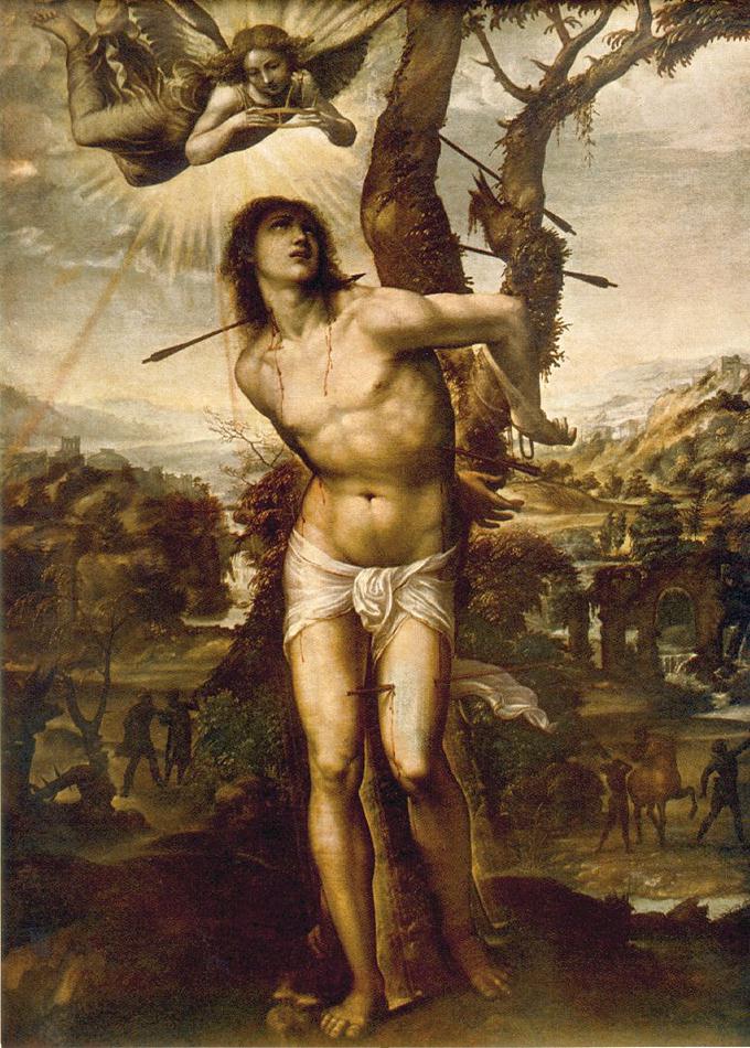 ArtRe_action's tweet photo. 'Martyrdom of Saint Sebastian' - Il #Sodoma
#painting https://t.co/e5CrM8ibkM