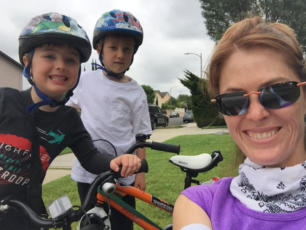 Beautiful day for a run with my trainers.  The sweet spot before they get too fast.