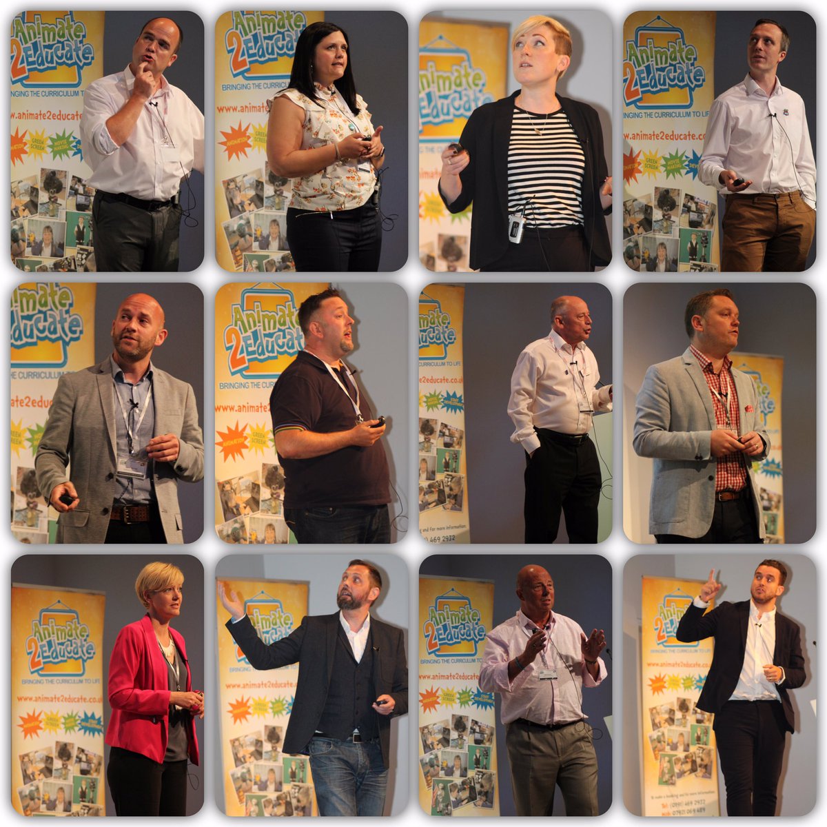 Animate2Educate's tweet photo. Massive thank you to these 12 wonderful people. Think it was an 'I WAS THERE' moment for those at #a2econf on Friday https://t.co/EvEXnItkqV