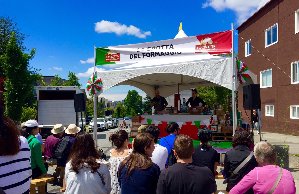 ChefAlexTung's tweet photo. Come visit the @LGDFVancouver Cooking Demo stage @ItalianDay 2016! https://t.co/rdbgQMSxwA