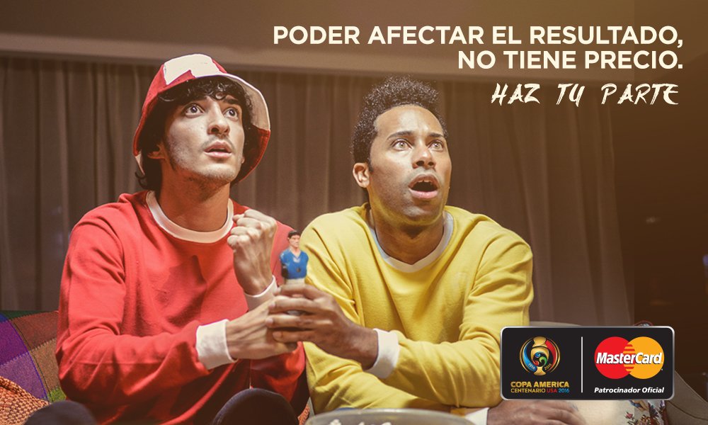 MastercardVe's tweet image. ¿Cuál es el amuleto que utilizas cada vez que gana tu selección? #CopaAmerica