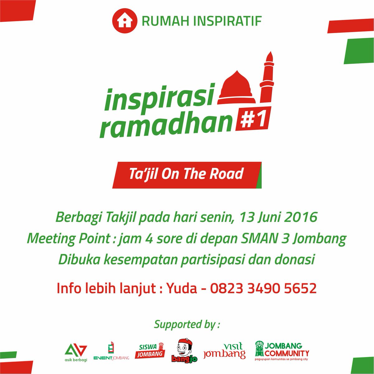 Nanti sore #inspirasiramadhan
cc : <a href="/Info_Jombang/">infojombang</a> <a href="/KabJombang/">Jombang</a> <a href="/kabar_jombang/">Kabar Jombang</a> <a href="/bangjonesia/">Khas Jombang</a>