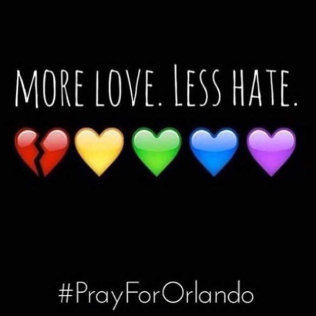 DaniElleDeLaite's tweet photo. Praying for all the innocent lives lost in this tragedy. America - change your gun control laws! 💔 
#PrayForOrlando https://t.co/pjJHbIeYzI