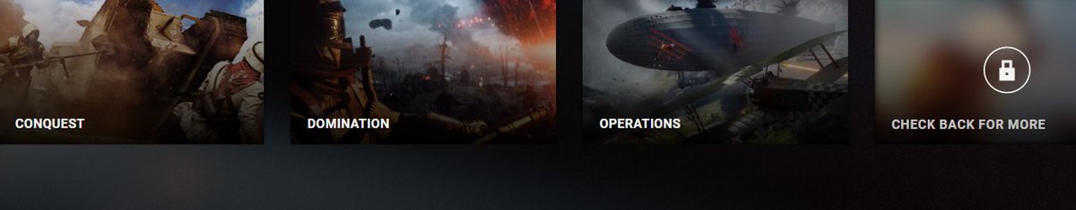 BFReactor's tweet photo. #BF1 Multiplayer Game Modes: CONQUEST, DOMINATION &amp; OPERATIONS https://t.co/lqfI31zkJh https://t.co/UwuIcJDiud