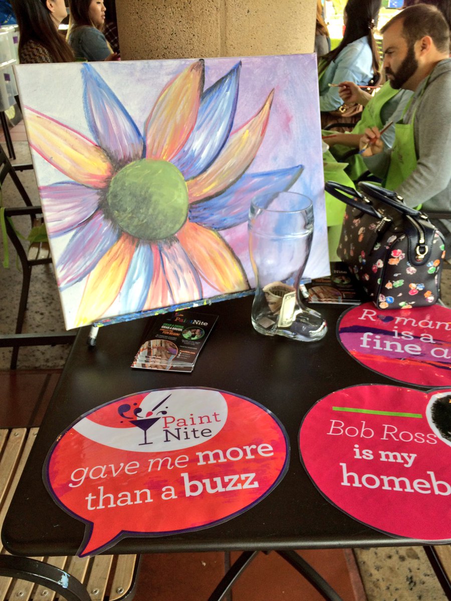 PaintNiteLA's tweet photo. Today we are celebrating #SundayFunday by #DrinkingCreatively at @pitajungle in #NewportBeach! #PaintNiteOC https://t.co/s1hYyoZGC1