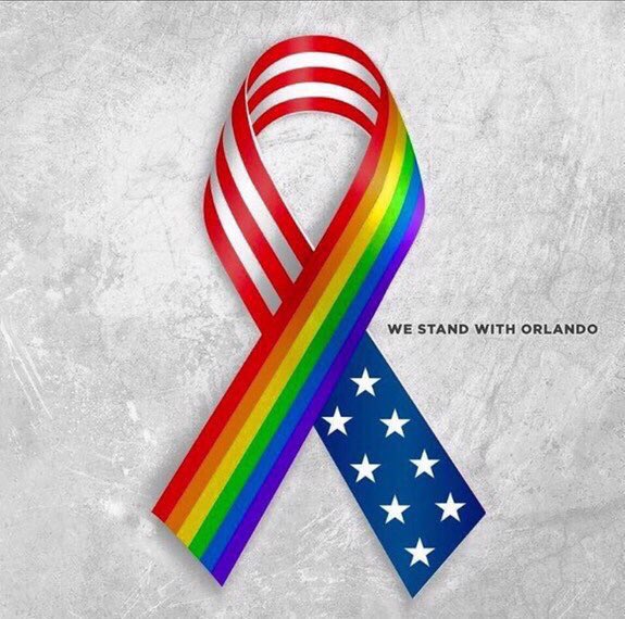 Sending strength, love, and hope! No hate! #Orlando