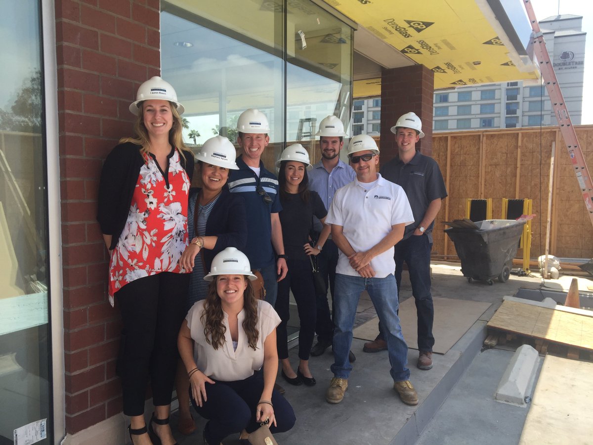 CBIsd's tweet photo. Superintendent Jeff McCarthy gave CBI home office team a tour of our project with Charles Schwab at Hazard Center https://t.co/yP7ZRgz22i