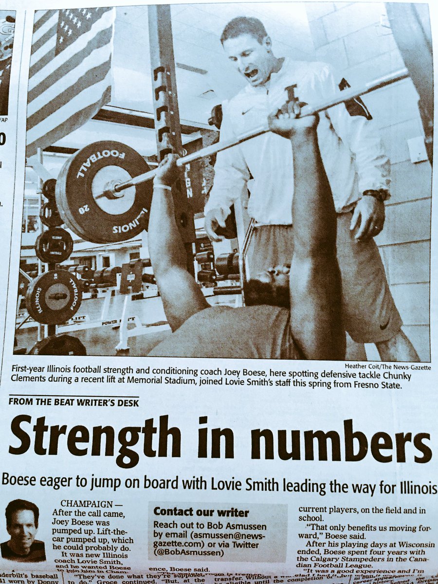 LisaPierce__'s tweet photo. . #strength 👍🏻 #WeWillWin #Illini 
#chunkyclements https://t.co/nVNvAsCpw7
