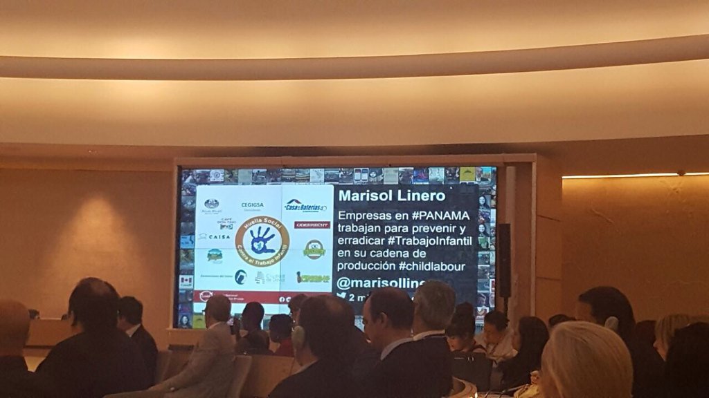 Gracias a #HuellaSocial de <a href="/CONEPPanama/">Consejo Nacional de la Empresa Privada</a> y <a href="/etipanama/">NO -Trabajo Infantil</a>, empresas certifican su cadena de valor sin #TrabajoInfantil