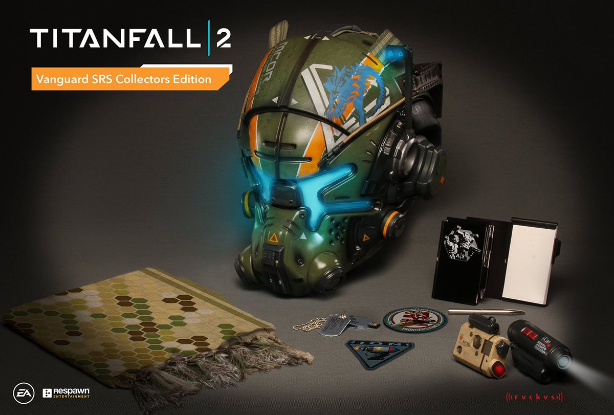 destructoid's tweet image. Titanfall 2 has three editions up for pre-order, collectors version has a helmet dlvr.it/LXywX4