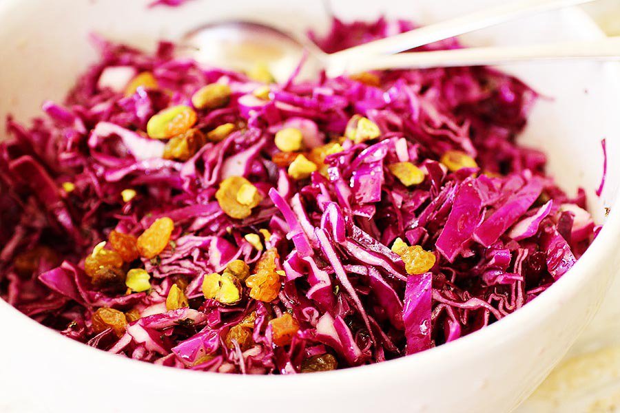 cheerykitchen's tweet image. Mojo Red Cabbage Slaw bit.ly/1WGmFRr